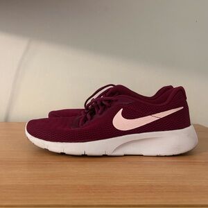 Nike  Maroon and Pink Sneakers